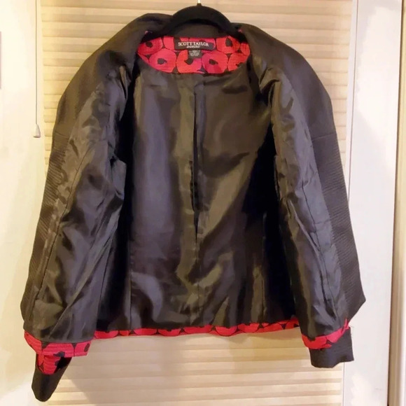 SCOTT TAYLOR | Petite Pink Open Jacket/Shawl sz PM - Picture 3 of 6